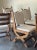 1960s German Wedge Joint Dining Chairs - 6 For Sale - Image 4 of 7