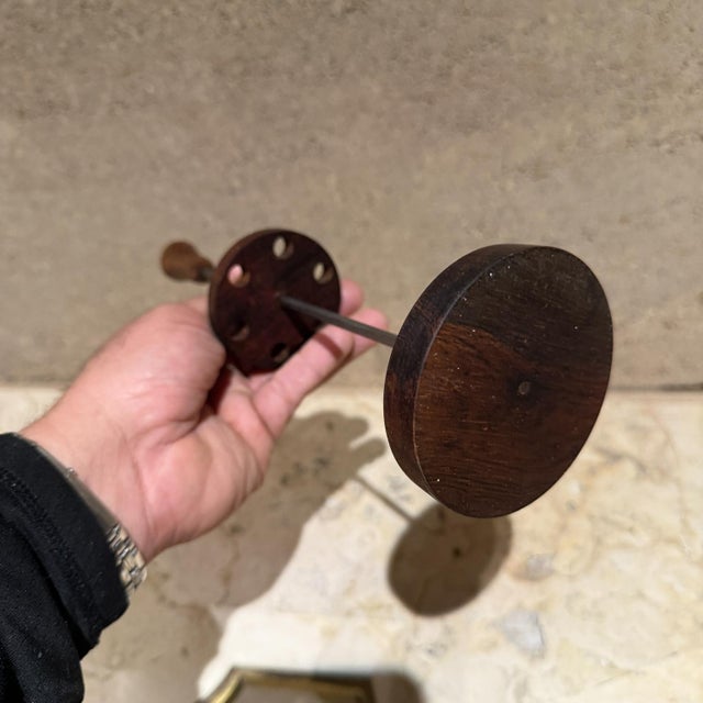 1960s Brazilian Rosewood Fondue Fork Holder For Sale - Image 12 of 12