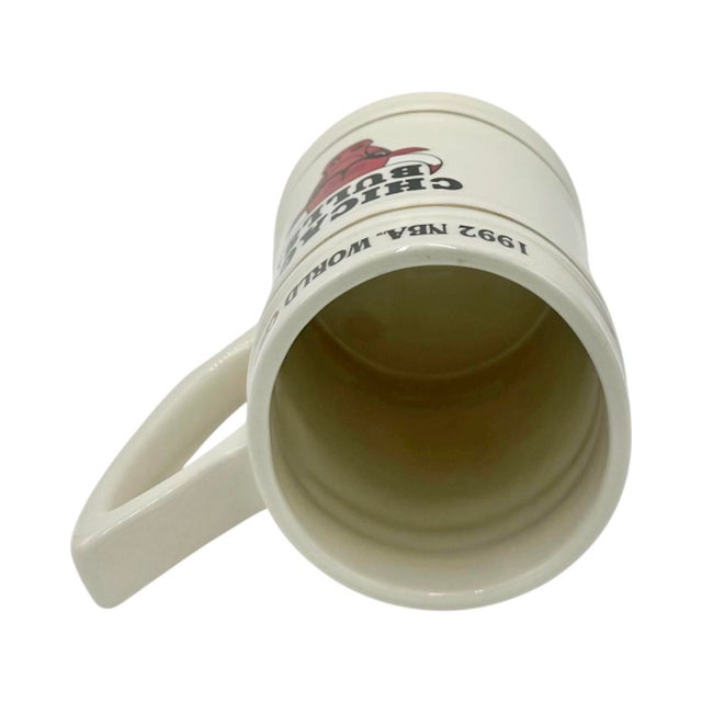 Vintage Chicago Bulls 1992 Nba Basketball World Champs Ceramic Mug For Sale In Washington DC - Image 6 of 14