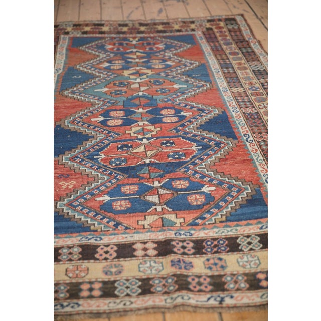Old New House Antique Caucasian Carpet - 4'10" x 7'9" For Sale - Image 4 of 9