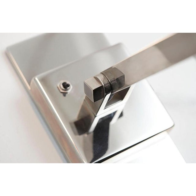 Geometric héron table lamp by jennifer midoz dimensions: d 12 x w 24 x h variable cm materials: polished brass, pale gold...