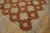 1900s Beige Geometric Folk Art Antique American Hooked Rug 5' 7'' X5' 7'' Woven Carpet For Sale - Image 11 of 11
