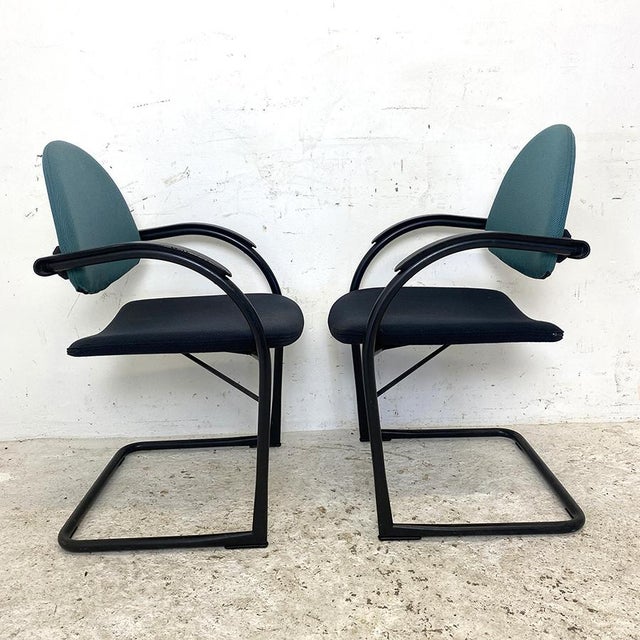 Onda Model Chairs by Mario Bellini for Vitra, 1990s, Set of 2 For Sale - Image 6 of 11