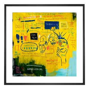 Jean-Michel Basquiat, Hollywood Africans, 1983/2021, Print