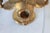 Late 20th Century Vintage Brass Christmas Tree Candle Holder For Sale - Image 5 of 7