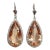 15.73 Ct Natural Morganite & Diamond Earrings - 2 Pieces For Sale