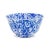 Paint Crow Canyon Home Splatterware, Large Salad Bowl in Blue & White For Sale - Image 7 of 7