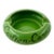 Vintage Carlton Cannes France Hotel Green Ashtray For Sale