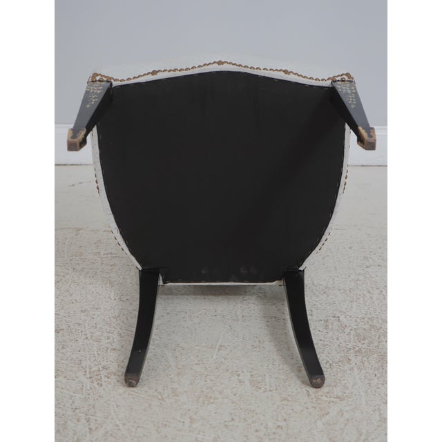 Set of 8 Hand Painted Hepplewhite Style Dining Chairs For Sale - Image 18 of 18