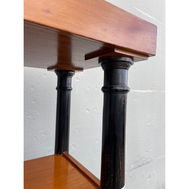 1940s Vintage Four Tiered Etagere For Sale - Image 4 of 7