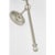 Traditional Chapman & Myers for Visual Comfort Signature Classic 27" Tail Sconce in Polished Nickel with Linen Shade For Sale - Image 3 of 6