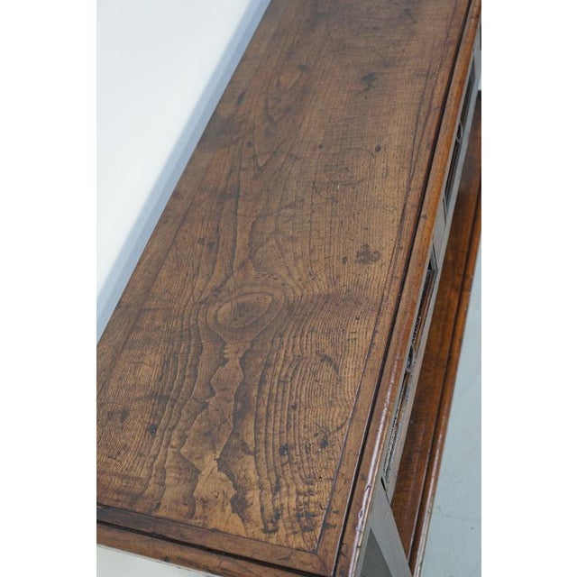 Wood Antique Spanish Rustic Chestnut Farmhouse Table, 18th Century For Sale - Image 7 of 15