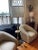 Metal 1960s Hollywood Regency Brass Floor Lamp with Shade For Sale - Image 7 of 14
