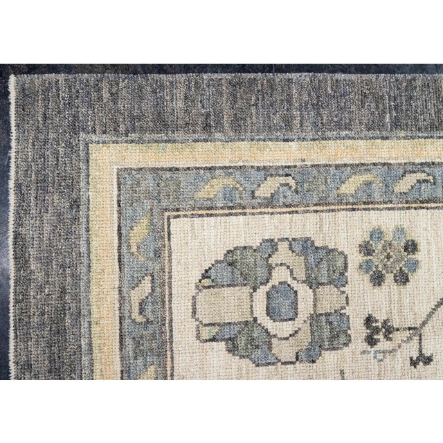 Early 21st Century Turkish Oushak Rug 10'3" x 14'2" #20350 For Sale - Image 5 of 8