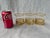 Vintage Culver Antigua 22k Gold Lowball Glasses Set of 3 For Sale - Image 12 of 13