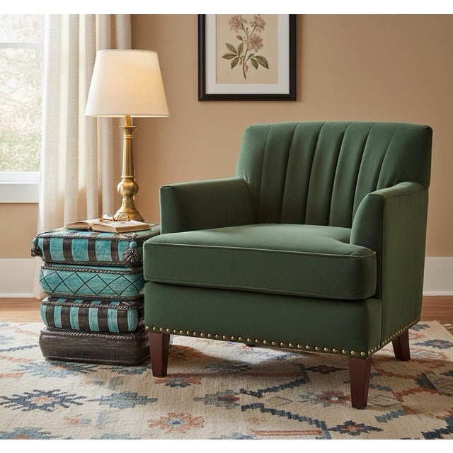 Ceramic Hand-Painted Italian Ceramic Cushion Stool For Sale - Image 7 of 8