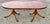 Wood Yew Wood Double Pedestal Duncan Phyfe Style Dining Table For Sale - Image 7 of 8
