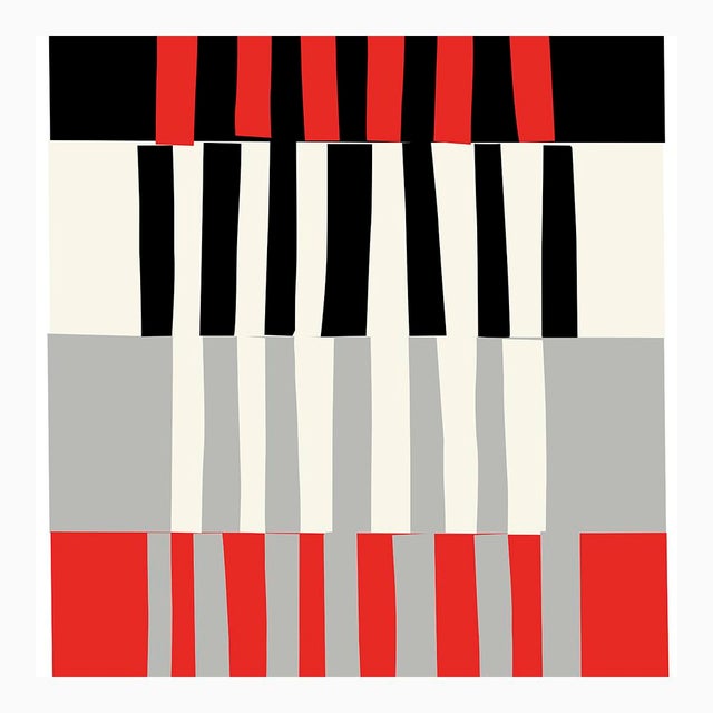 Contemporary Hopscotch Fine Art Print 20" X 24" by Liz Roache For Sale - Image 3 of 6