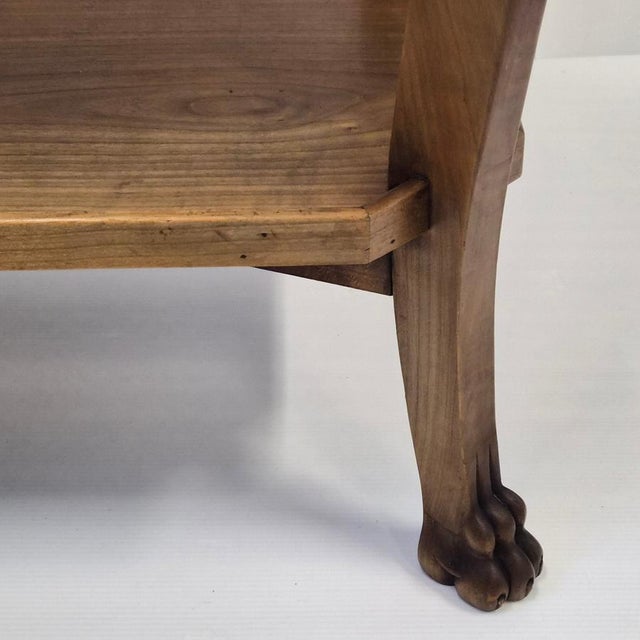 Vintage Art Deco Art Nouveau Console Table with Swans and Lions Claws, 1940s For Sale - Image 14 of 18