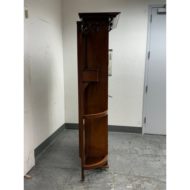 Early 20th Century J & J Shaw Hall Wardrobe, Antique For Sale - Image 5 of 12