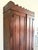19th C. Walnut Cabinet With Scallop Trim American Primitive Armoire Closet For Sale - Image 11 of 16