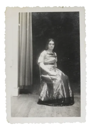 Marcel Bascoulard, Self-Portrait Dressed as a Woman, 1944, Photographic Print