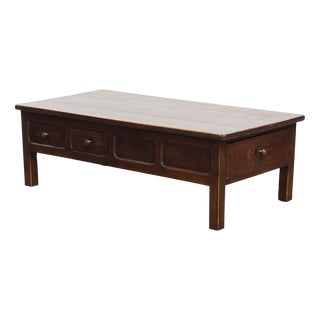 French Coffee Table in Fruit Wood For Sale