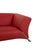 322 2-Seater Sofa in Red Gavin 107 Vegan Leather from Rolf Benz For Sale - Image 5 of 11