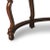 2020s Brava Faux Leather Demilune Desk, Medium Brown For Sale - Image 5 of 7