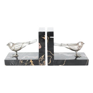 Vintage Bird Bookends, 1930s, Set of 2 For Sale