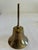 1960s Vintage Solid Brass Hand Bell For Sale - Image 5 of 6