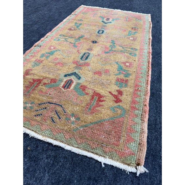 Early 21st Century Turkish Yastik Rug 1'8" x 3'1" For Sale - Image 5 of 5