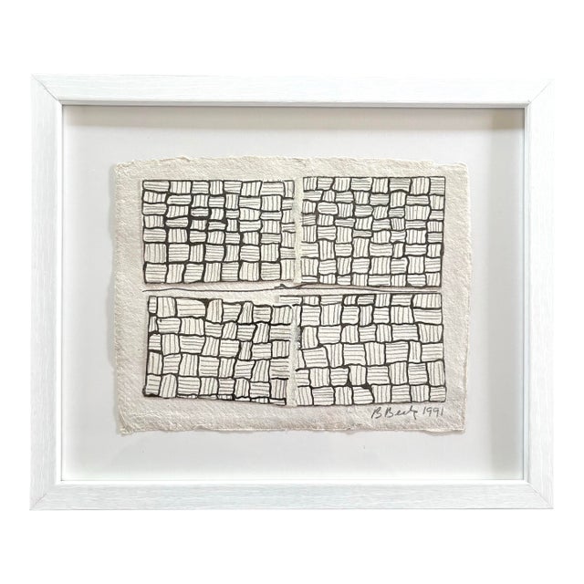 Barbara Beck Ink on Paper 1991 Artwork For Sale