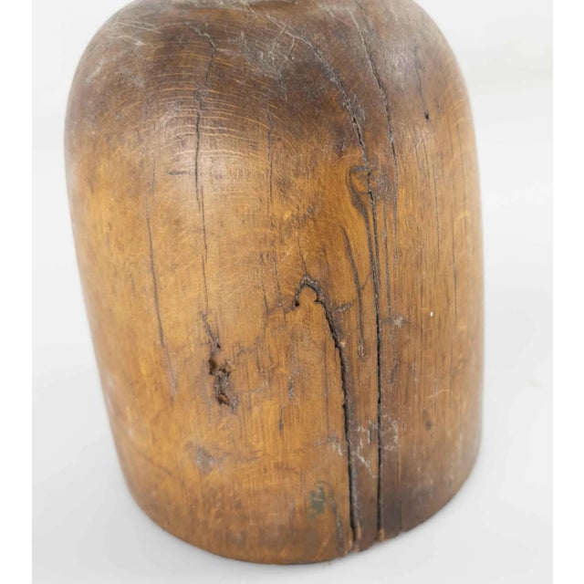 19th Century Elegant Country Mallet or Masher With Wonderful Surface For Sale - Image 5 of 7