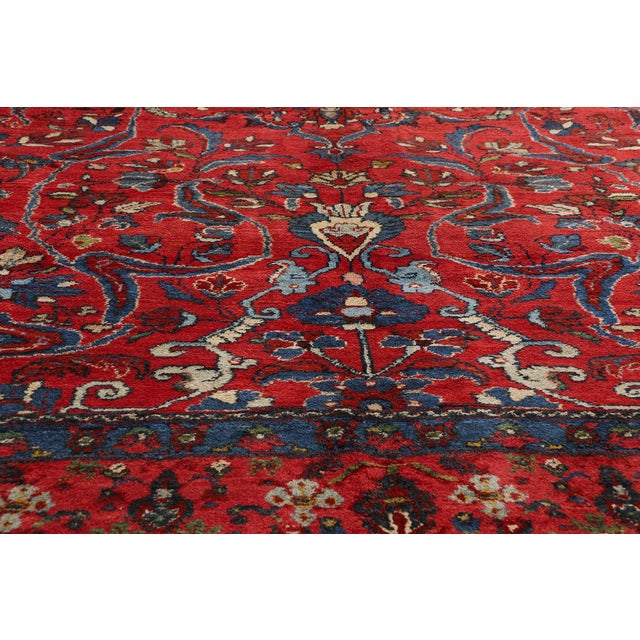 Late 19th Century Late 19th Century Persian Malayer Rug, 07'00 X 17'01 For Sale - Image 5 of 10