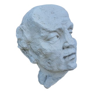 Head of Philosopher, 1920, Stone For Sale