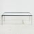 Chrome and Glass Coffee Table, 1980s For Sale - Image 9 of 9