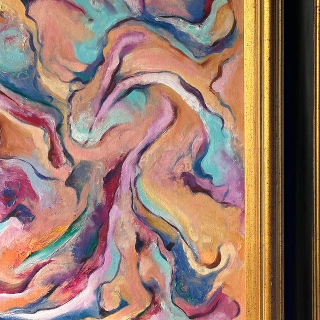 Walter E Cohen Jr (1912-2004) Abstract Expressionism Framed Original For Sale - Image 9 of 10