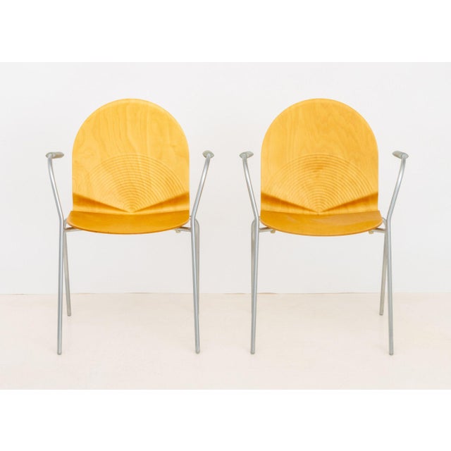 Set of Six Nanna Ditzel for Frederica Furniture "Sonar" Chairs For Sale - Image 13 of 13