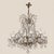 Metal Louis XV French 18-Light Chandelier in Crystal and Metal, 18890s For Sale - Image 7 of 17