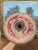 Red Industrial Wooden Textile Mill Bobbin or Spool With Red Painted Ends For Sale - Image 8 of 10