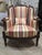 Louis XVI Style Bergère Armchair, 1950 For Sale - Image 6 of 11