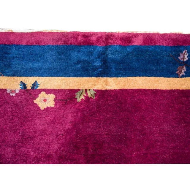 Early 20th Century Chinese Art Deco Rug For Sale - Image 11 of 12