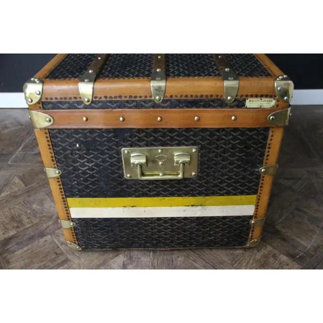 Steamer Trunk from Goyard For Sale - Image 13 of 17