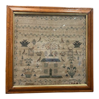 Dater 1842 Sampler For Sale