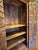 Brown Vintage Indian Haveli Armoire With Antique Hand-Carved Mandala Doors For Sale - Image 8 of 18