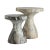 Gray Arteriors Home Large Serafina Accent Table in Sahara Faux Marble For Sale - Image 8 of 8