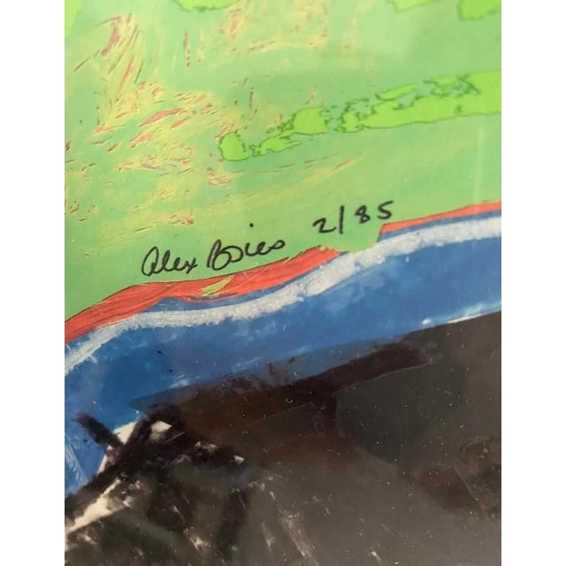 Signed Numbered 2/85 Alex Boies 1985 Casanova’s Homecoming Opera Poster For Sale - Image 4 of 6