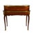 French Style Mahogany Ladies Desk With Ormolu Mounts and Upper Gallery For Sale - Image 4 of 8