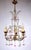 Vintage Metal Murano Glass Flower Chandelier, 1940s For Sale - Image 10 of 10